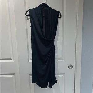 ALLSAINTS ARINA DRESS Black Sleeveless Dress